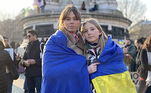 逃難巴黎  15歲烏克蘭女孩泣訴：我只想和平生活