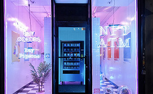 全球首台NFT自動販賣機設立紐約華爾街！用信用卡即可進行交易