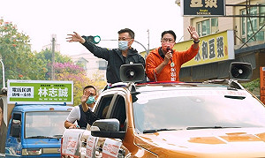 高市綠營拚議會過半 湧言會林志誠勤走基層博人氣