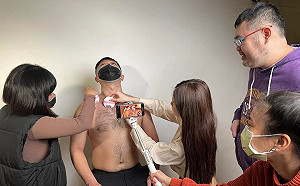 雞排妹幫實現「多毛熊」心願！四叉貓嗨喊：家純就是我大姐