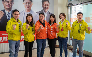 湧言會團結拚初選！「高雄正能量」、「台北好政」參選人合體掃街造勢