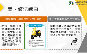 65萬輛微型電動二輪車滿街跑 金管會修法將投保強制車險否則要罰
