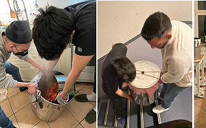 台灣在幫忙！台德青年寒夜送熱湯 烏克蘭女淚謝