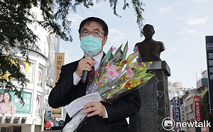 走一段民主路  黃偉哲宣布將設立「湯德章大道一號」