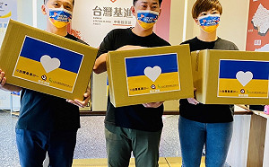 台灣基進中彰投黨部攜手上好生醫 募集物資捐贈烏克蘭