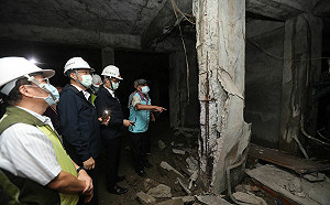 仁愛河濱商城拆除完竣 高市府積極協助住戶推動都更