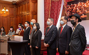 蔡英文出席「國際大屠殺紀念日」：烏克蘭正承受威權侵略的可怕後果