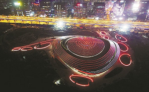 正式通電！杭州亞運會電競館首度亮燈