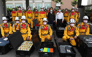 梅山大地震116週年 嘉縣特搜隊待命赴日救災