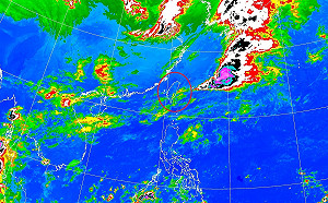 鋒面輕掠中部以北局部雨 下午天氣好轉北台轉涼