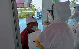 翁章梁、陳明文也參加公所聯誼會  兩人 PCR檢測為陰性