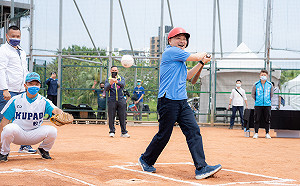 侯友宜為原民運開球   宣布提高112年全原運獎勵金