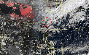 鋒面＋東北季風夾擊春雨直直落 中部以北變天有感