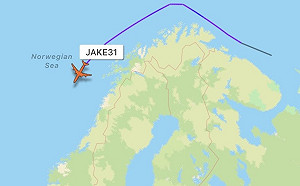 讓我看看！美軍RC-135U偵察機驚現俄羅斯西北近海