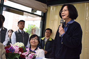 推浪漫台三線 蔡英文：這不只是客家庄的事