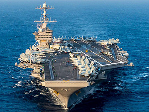 美航母停台？環時：中國有能力阻止美方的夢遊