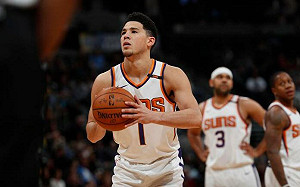 太陽第3次鎖定最佳戰績　布克是MVP