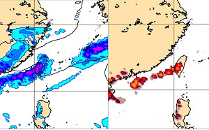 今晚起鋒面徘徊  吳德榮:降溫逾10度 防雷擊強風大雨