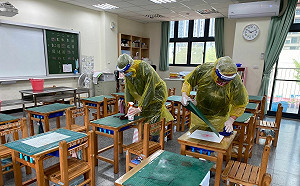 大潭電廠群聚延燒 竹縣國小女童陰轉陽 學校停課10天 87師生居隔