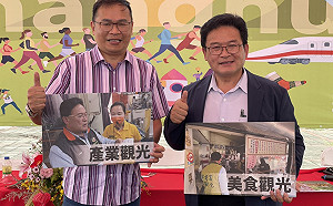 樂當林佳龍分身 王義川現身邱建富造勢場