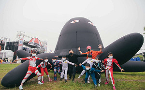 新竹兒藝節回來了！左岸打造夢幻宇宙基地 林智堅喊話要家長「多留幾天」