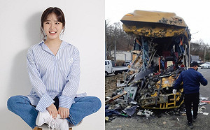 金香起新戲出意外！劇組巴士遭砂石車狠撞  製作人當場身亡