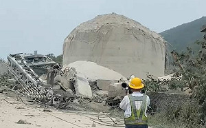 東南水泥廠再出事　去年才壓死工人