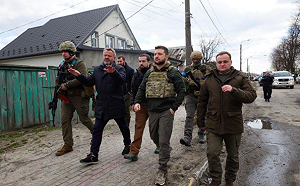 布查鎮平民遭俄軍屠殺 澤倫斯基控種族滅絕罪行