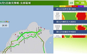 收假日國5恐從早塞到晚 早出發避12處易塞路段