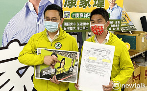 看板遭割、被恐嚇丟汽油彈 湧言會議員新人籲「回歸理性」