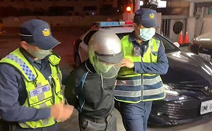 攔小黃行搶！台中男持刀強盜被逮