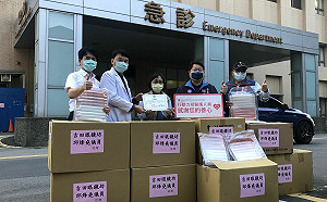 中和疫情嚴峻  新北議員邱烽堯媒合店家捐助第一線抗疫人員