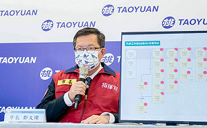 學生確診桃市府入校設採檢站  1校2補習班停課