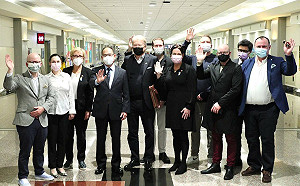 瑞典國會副議長「不顧北京反對」率團訪台 蔡英文居隔改以視訊會面