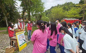 新北校園消防向廉行  誠信宣導小尖兵