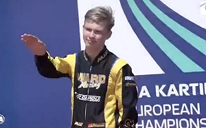 (影)俄15歲選手行納粹禮 車隊立即解約 聯盟展開調查 他哭著解釋....