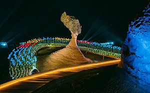 夜訪女王！野柳光雕秀4/15登場  8大特色燈區搶先看