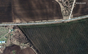 俄軍長蛇陣再度現身! 烏東大戰一觸即發 衛星照顯示軍隊大量集結