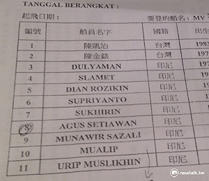 綠色和平：外籍漁工悲歌 海上喋血20年82死