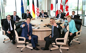G7峰會登場 安倍示警：雷曼金融危機恐重演