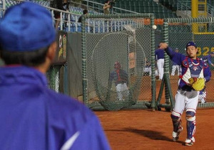 統一獅v.s中信兄弟下午場比賽 因雨延賽