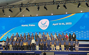 台帛再次聯合發行郵票 惠恕仁肯定台灣協助舉辦OOC大會