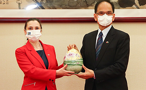 接見瑞典訪團 游錫堃：台灣中國一邊一國是鐵錚錚事實