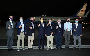 6美國重量級國會議員訪團抵台 蔡英文總統明早接見