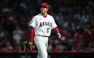 大谷遭滿貫砲打爆　本季首勝再等等