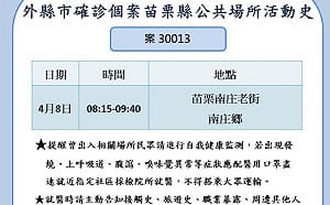 苗栗今＋16！ 科技廠8移工、一家3口全染疫