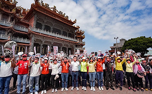 決勝大岡山  趙天麟率湧言戰將車掃為林志誠催票