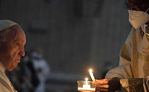 復活節前守夜彌撒 教宗譴責烏克蘭戰爭