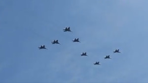 俄羅斯空軍展開 勝利日 訓練空中排 Z 字嗆聲 國際 Newtalk新聞