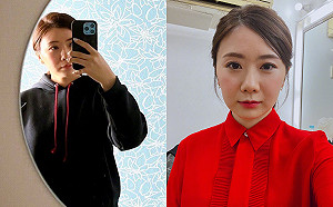 不甩懷孕傳聞！福原愛穿「大紅襯衫」自拍 小粉紅嗨翻：中國紅